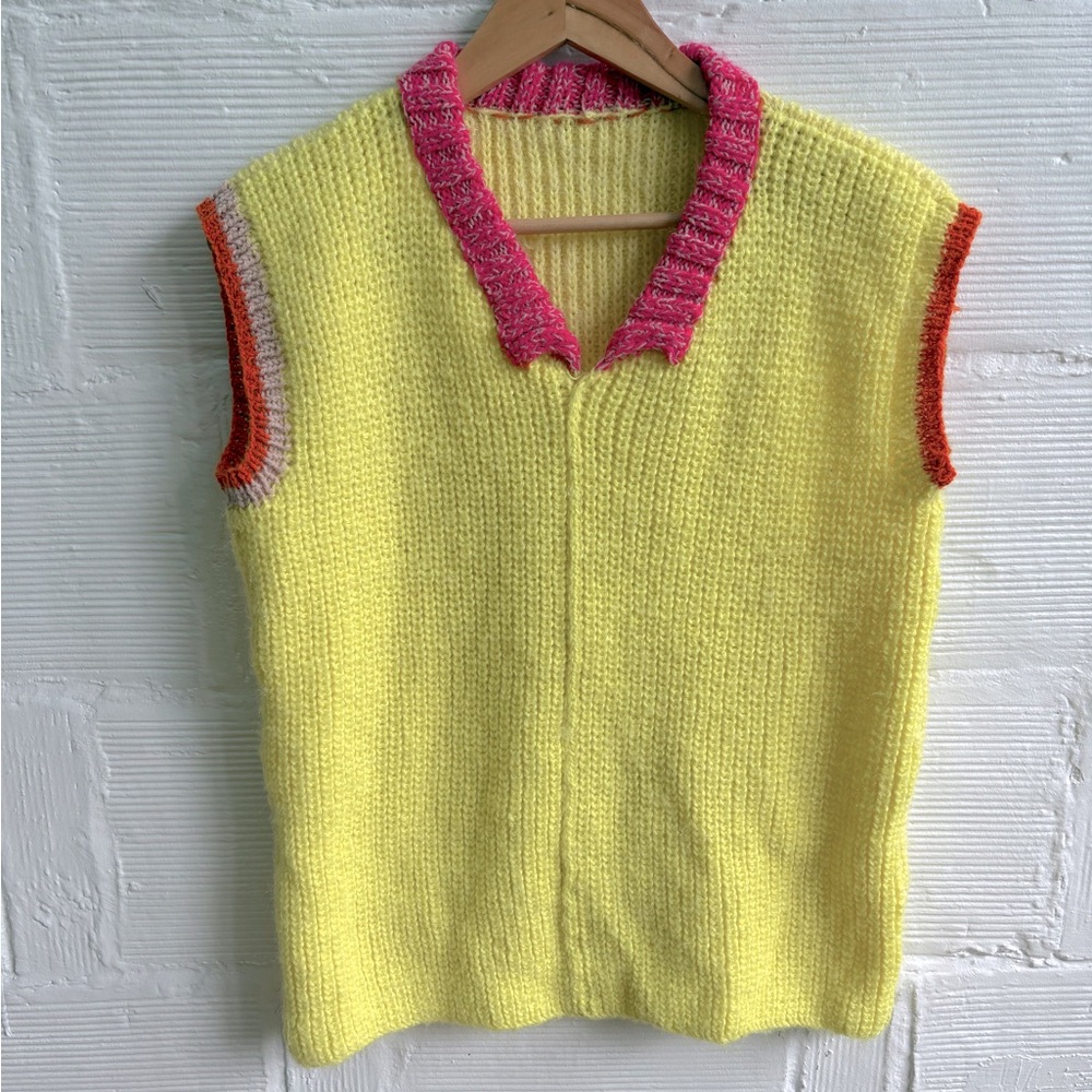 Handmade Knit Vest
